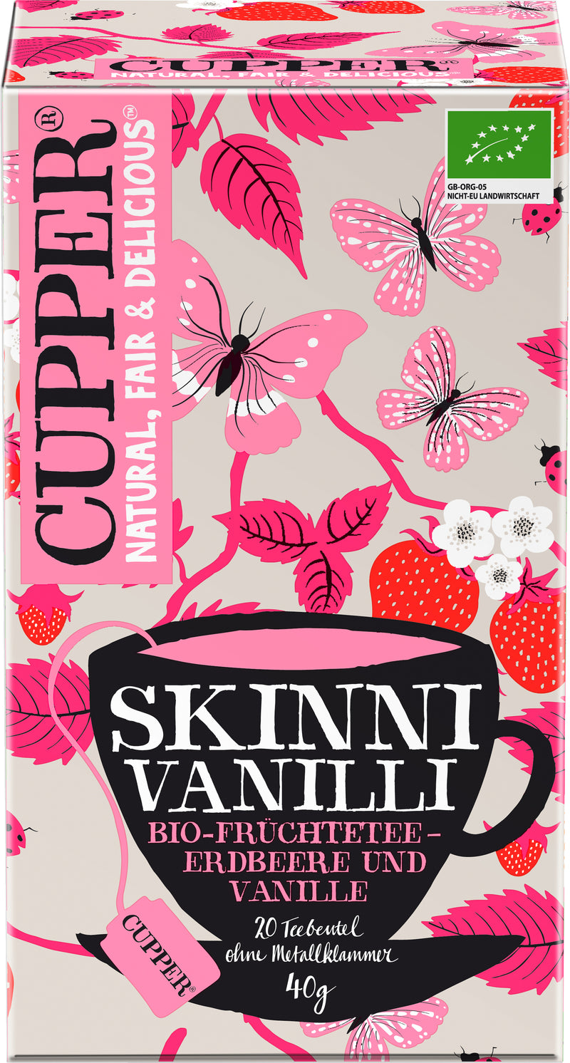 Cupper Skinni Vanilli bio tea 20filter