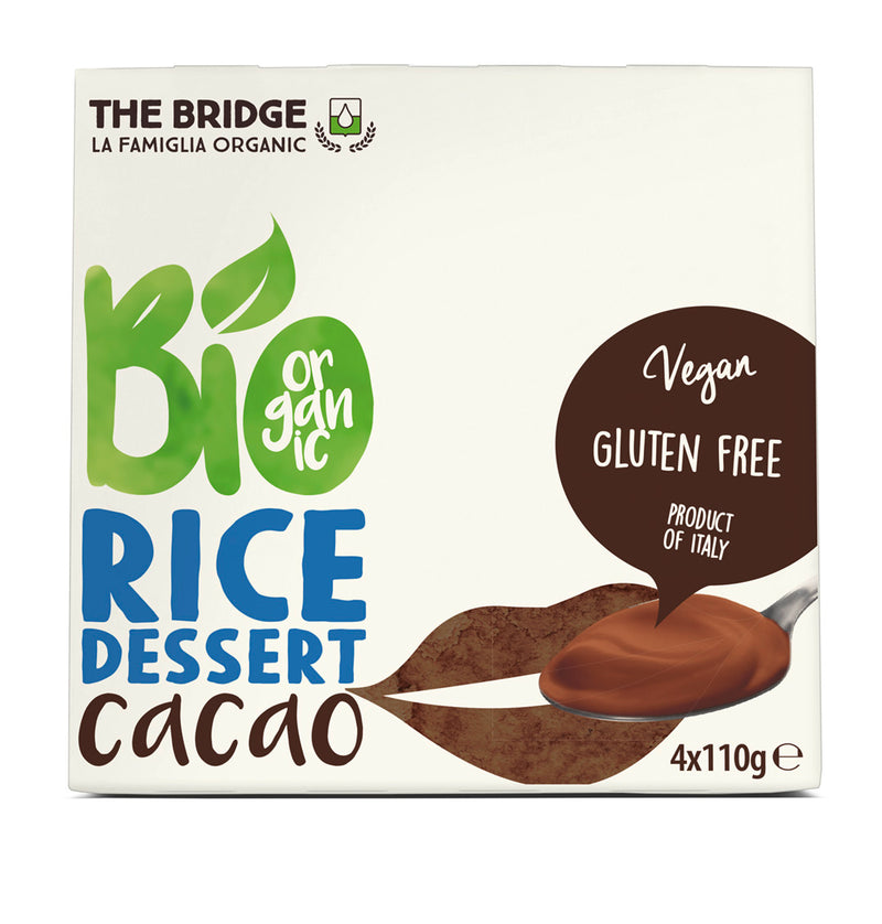 The Bridge Bio Rizs Desszert Csokoládé 4x110g