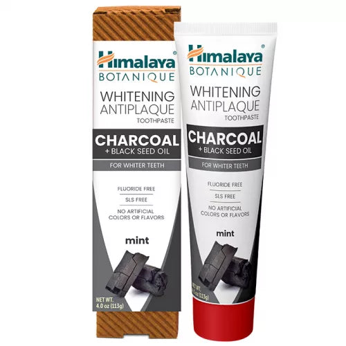 HIMALAYA BOTANIQUE NATÚR FASZENES FEHÉRÍTŐ, LEPEDÉKELTÁVOLÍTÓ FOGKRÉM 113G