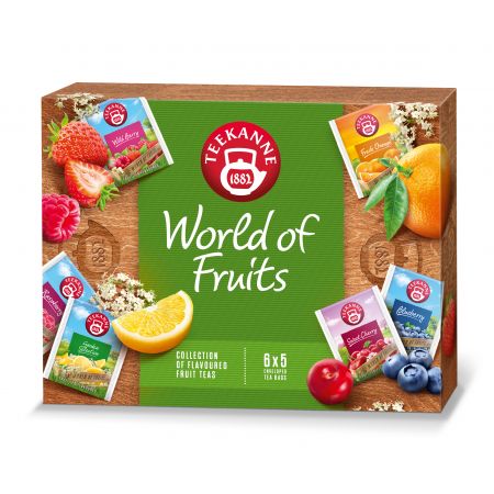 Teekanne Teaválogatás World Of Fruit (6x5g)