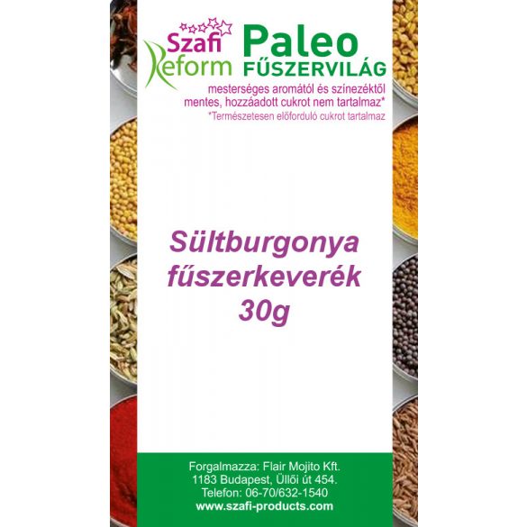Szafi Reform Paleo Sültburgonya fűszerkeverék 30 g