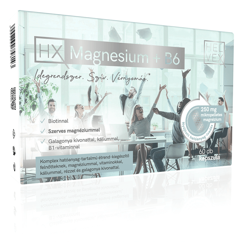 HX Magnesium + B6 kapszula 60db