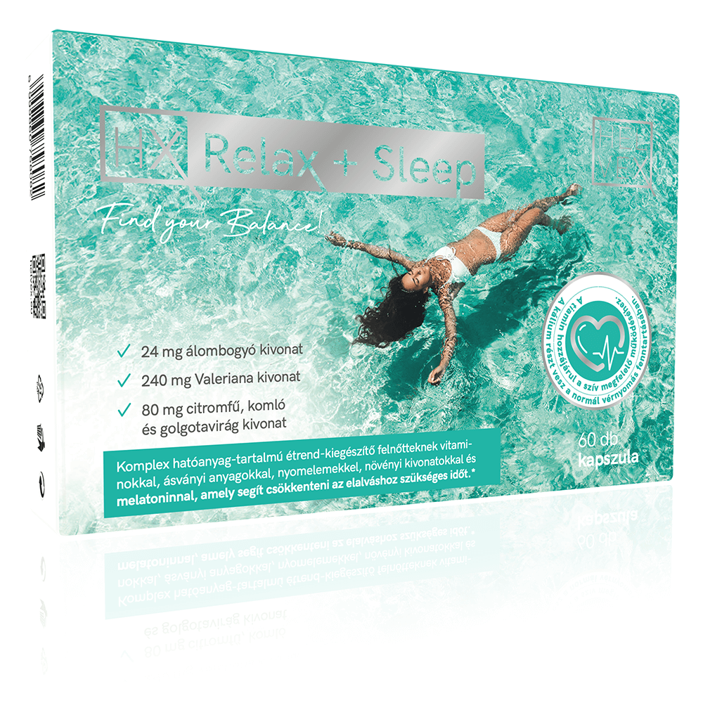 HX RELAX + SLEEP kapszula 60db