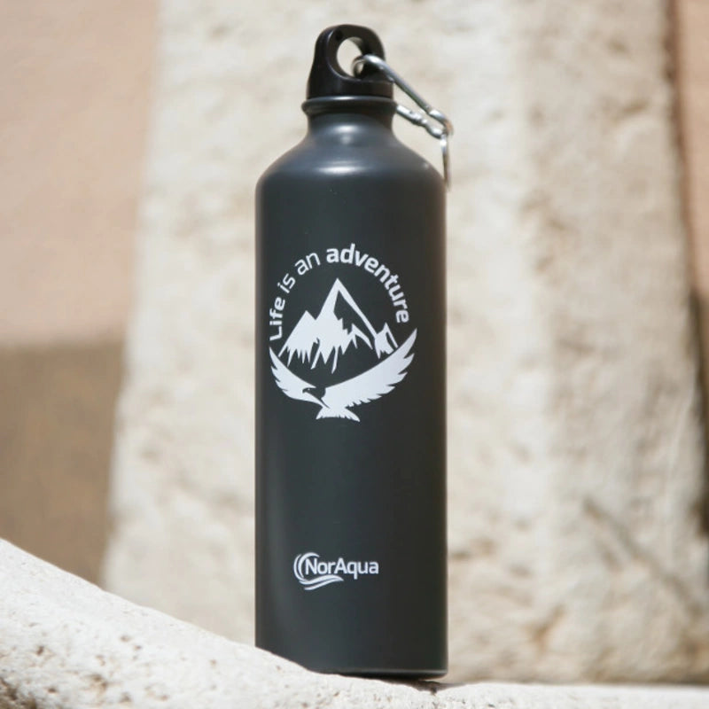 NorAqua alu kulacs karabínerrel 800ml