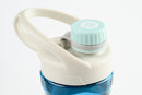 WABO BPA mentes műanyag kulacs csavaros kupakkal kék - 450 ml