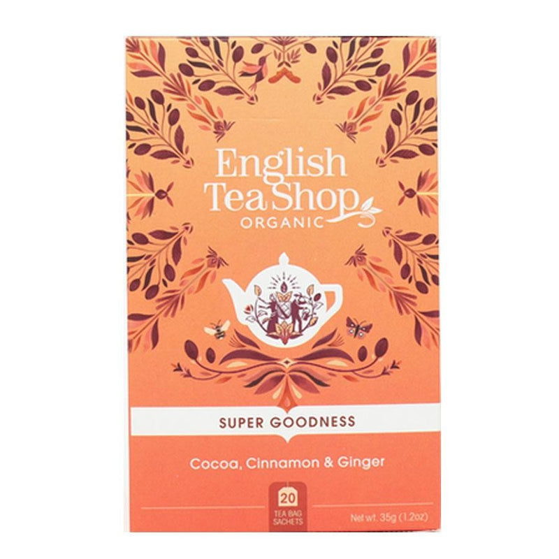 English Tea Shop Kakaó, fahéj és gyömbér tea 20 db