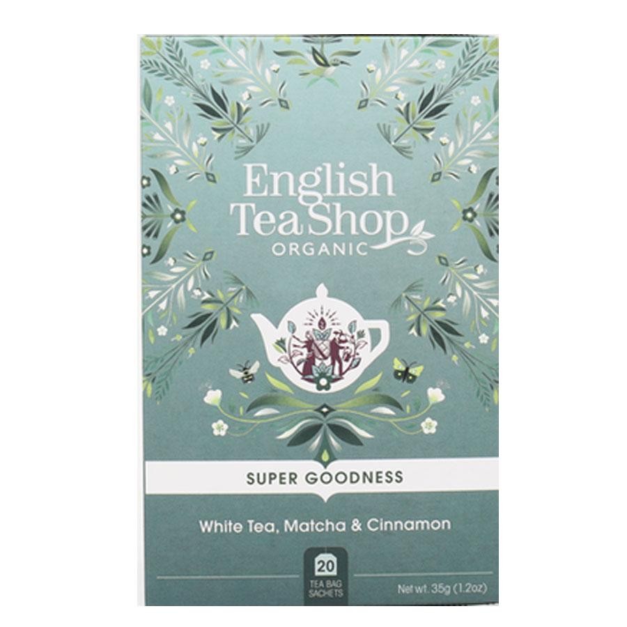English Tea Shop Fehér Tea Matchával és Fahéjjal 20 db