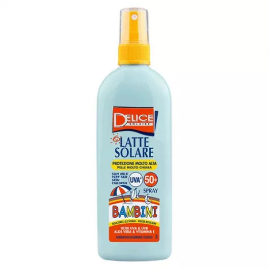 Delice Solaire Bambini SPF50 Naptej Gyerekeknek E Vitaminnal 150ml
