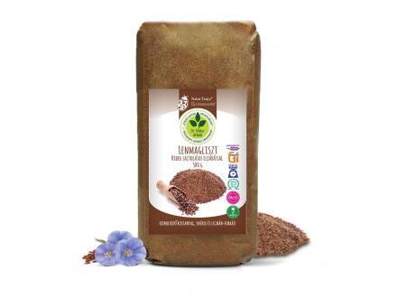 Natur Tanya® Lenmagliszt. Hideg sajtolásos eljárással! Rost, fehérje, lignán tartalom! 500g