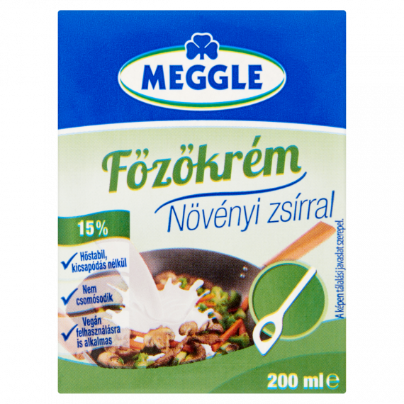 Meggle Főzőkrém növényi zsírral 15% 200ml