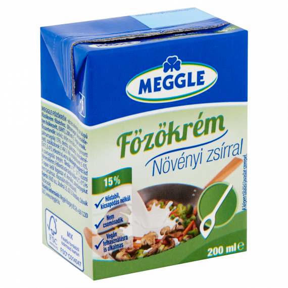 Meggle Főzőkrém növényi zsírral 15% 200ml