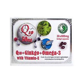 Dr.Chen Q10+Ginkgo+Omega3 Kapszula