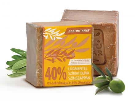 Najel 40%-os bio babérfaolaj tartalmú, szíriai színszappan 200g
