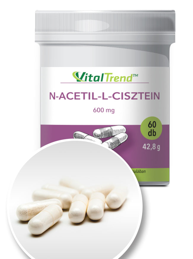 VitalTrend NAC N-Acetil-L-Cisztein kapszula 60db