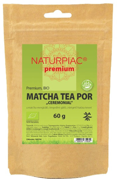 Naturpiac BIO Matcha tea por ceremonial 60g