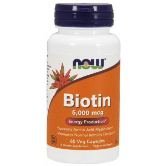 NOW Biotin 5000mcg 60db