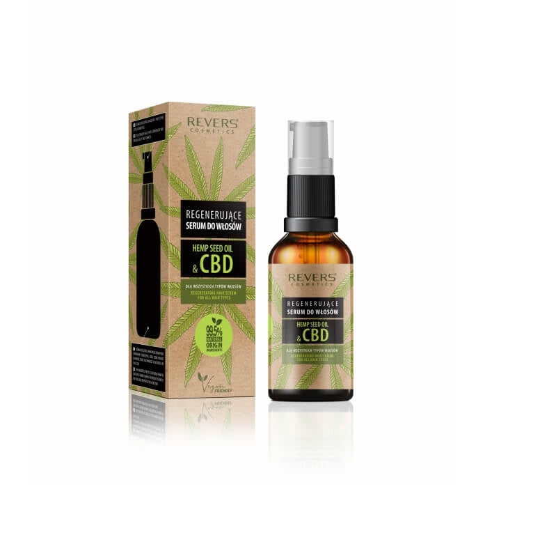 REVERS REGENERÁLÓ HAJSZÉRUM OLAJJAL KENDER CBD-50ML