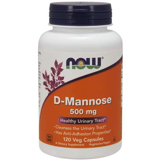 NOW D-Mannose 500 mg 120db