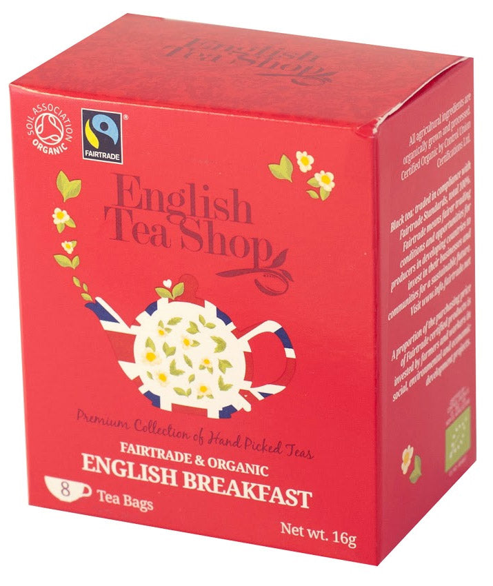 ETS 8 Bio & Fairtrade English Breakfast tea 8 filter