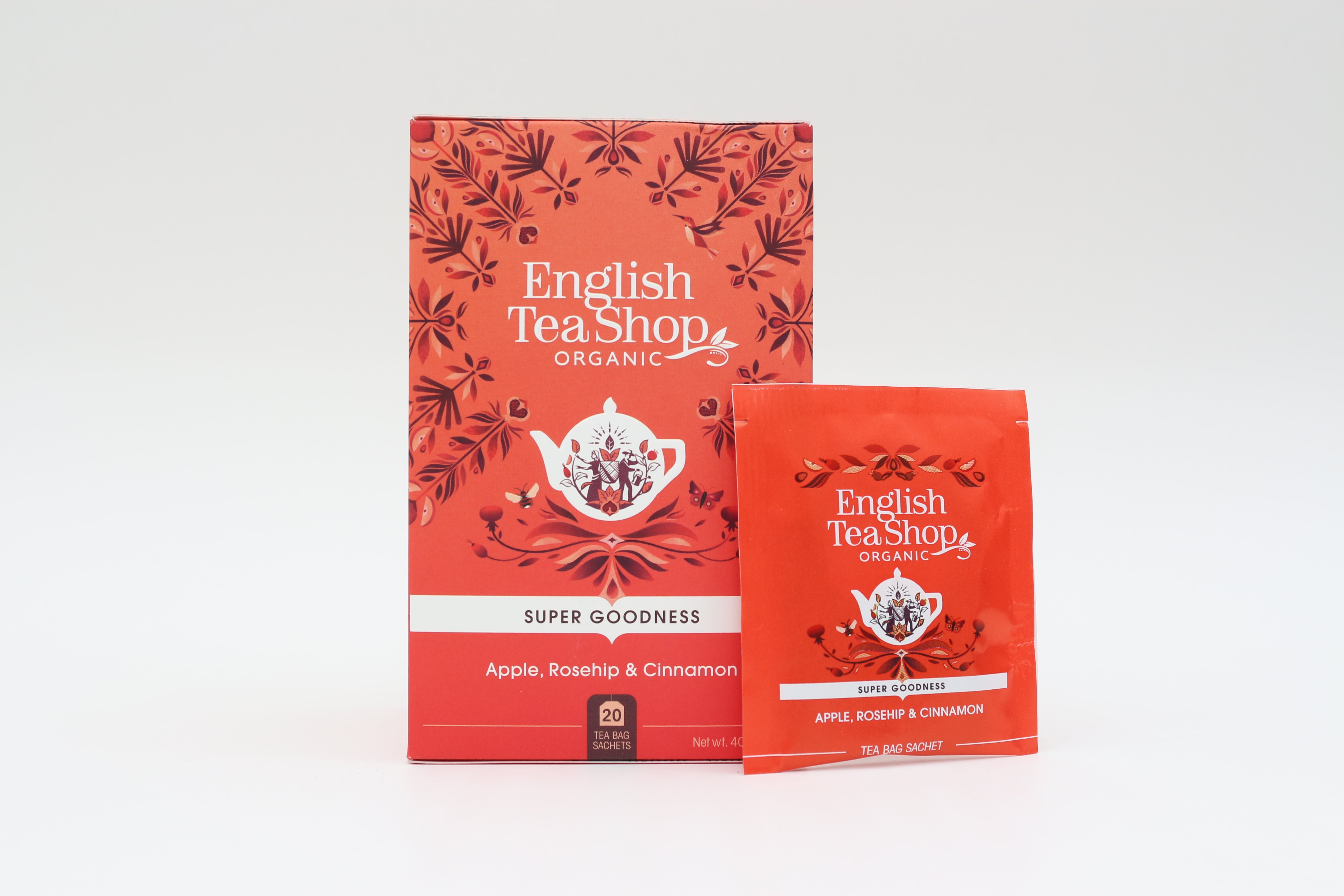 English Tea Shop Bio Tea almás, csipkebogyó, fahéjjal 20 db