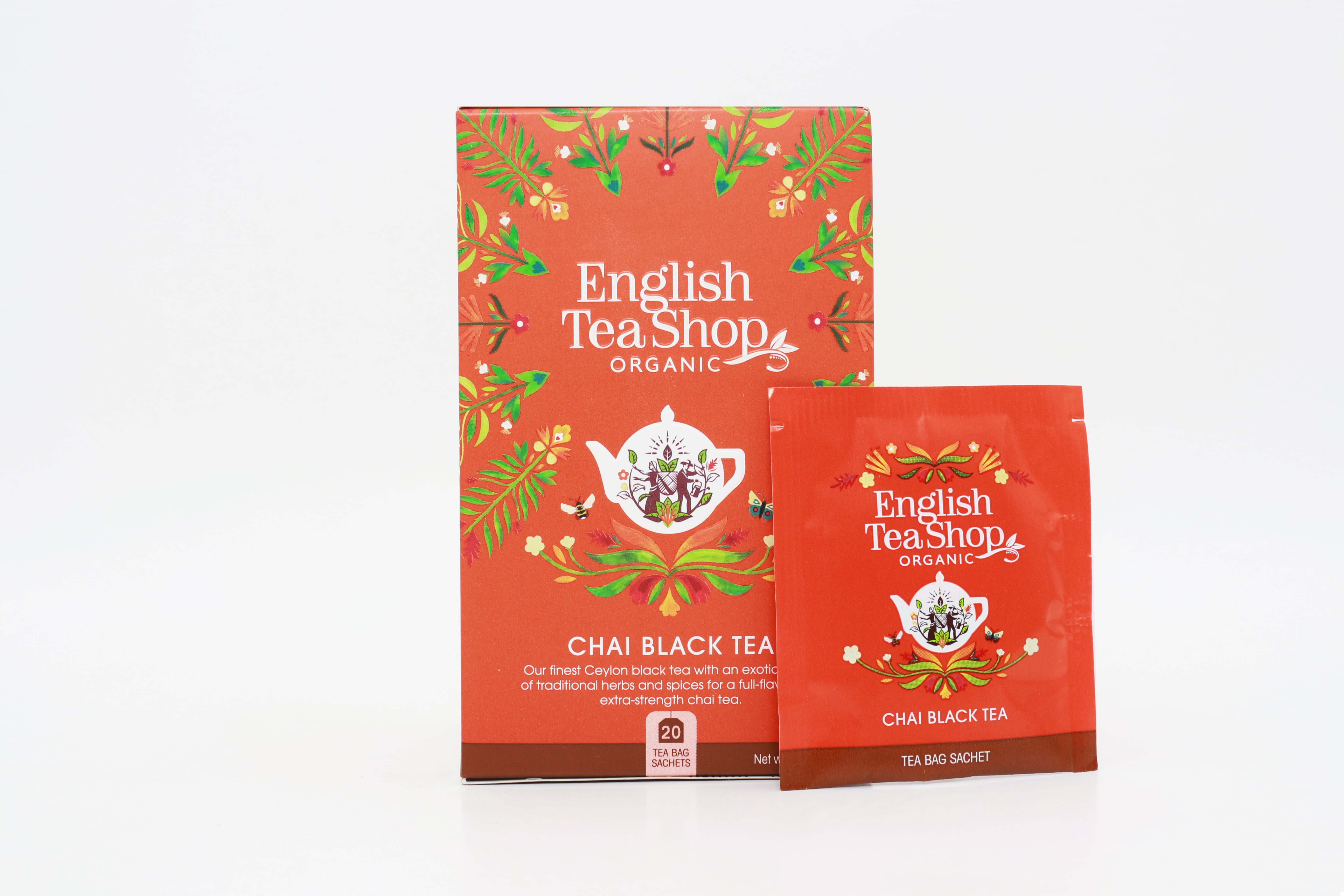 English Tea Shop Bio Fekete Chai Tea 20 db