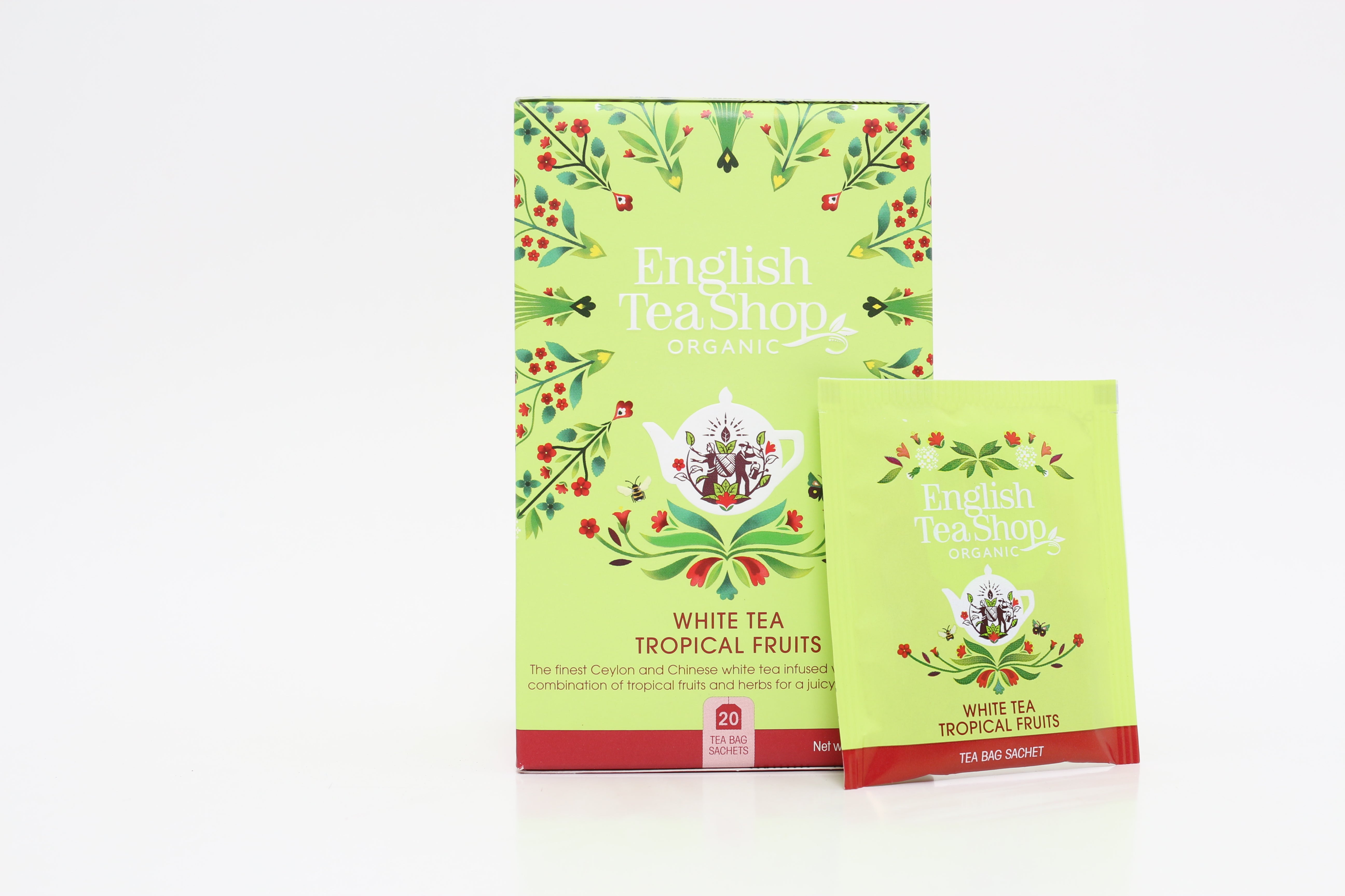 English Tea Shop Fehér Tea Trópusi gyümölcsökkel 20 db