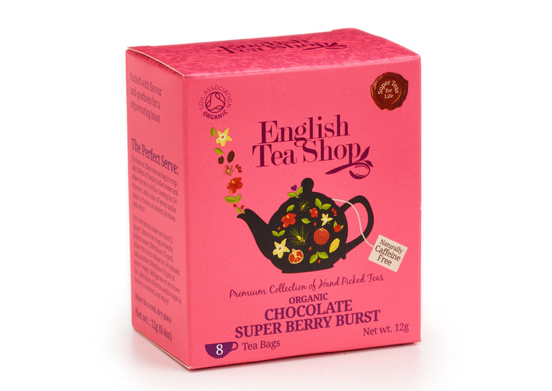 English Tea Shop BIO CSOKIS SZUPERBOGYÓ TEA ( 8 filter )