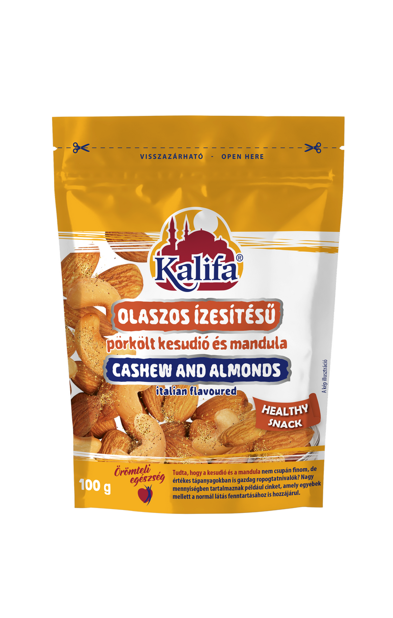 Kalifa Kesudió-Mandula mix olaszos ízű 100g