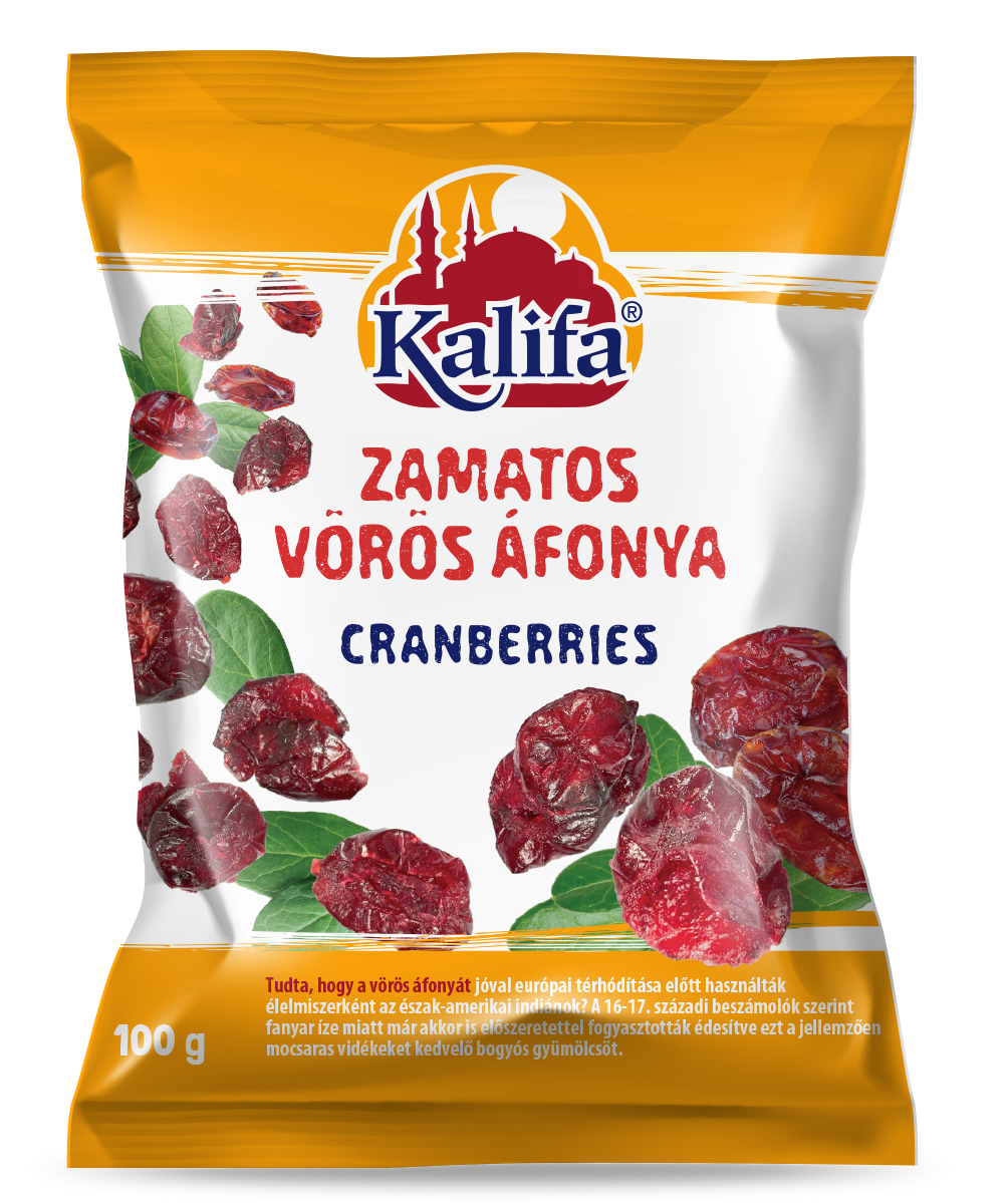 Kalifa aszalt vörösáfonya 100g