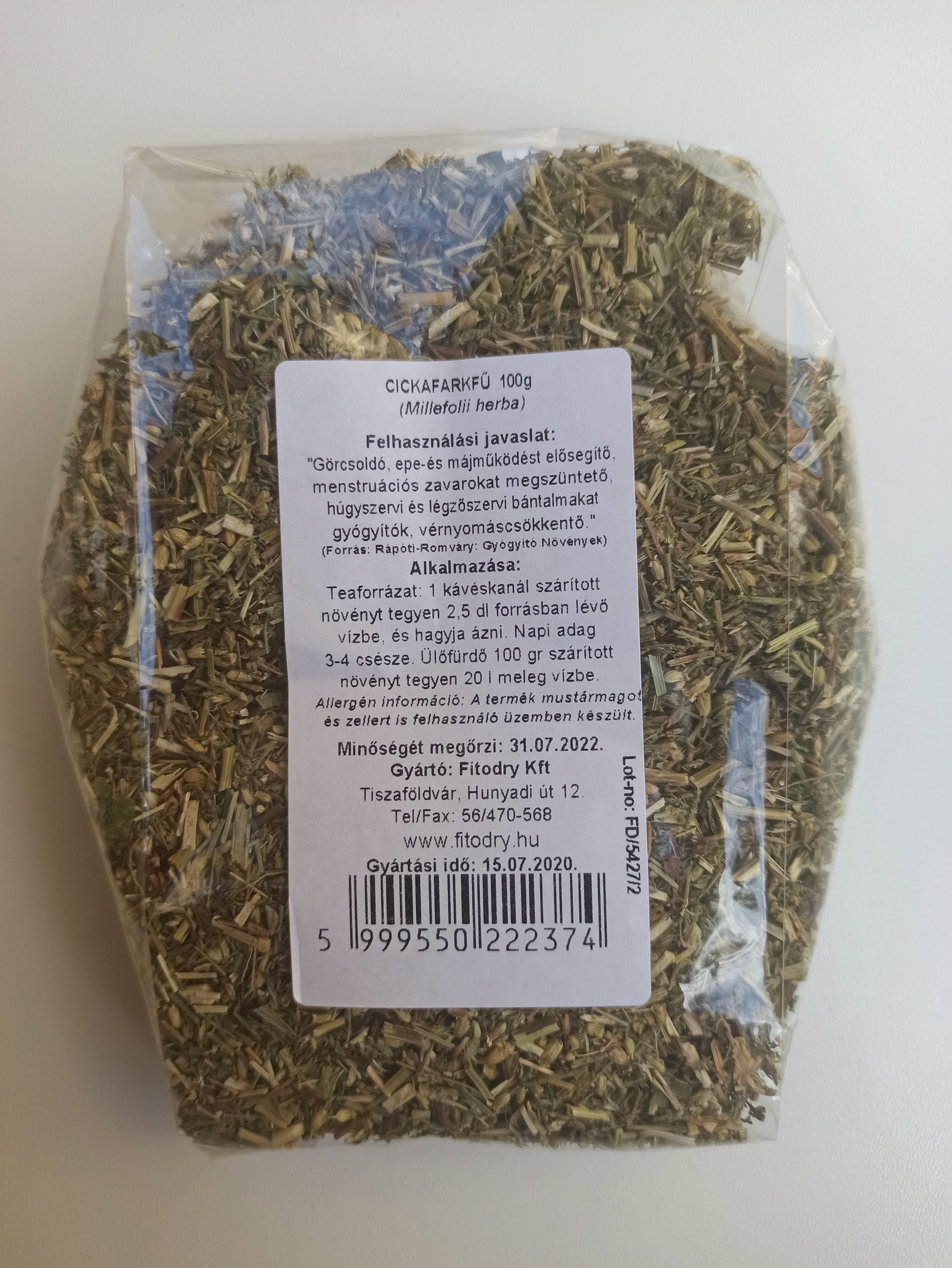 Fitodry Cickafarkfű 100g