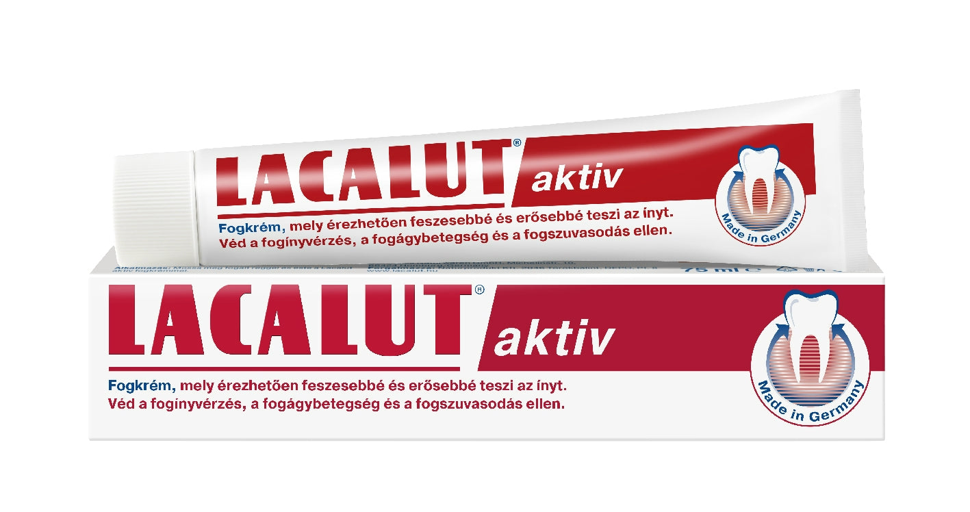 Lacalut aktív fogkrém 75 ml