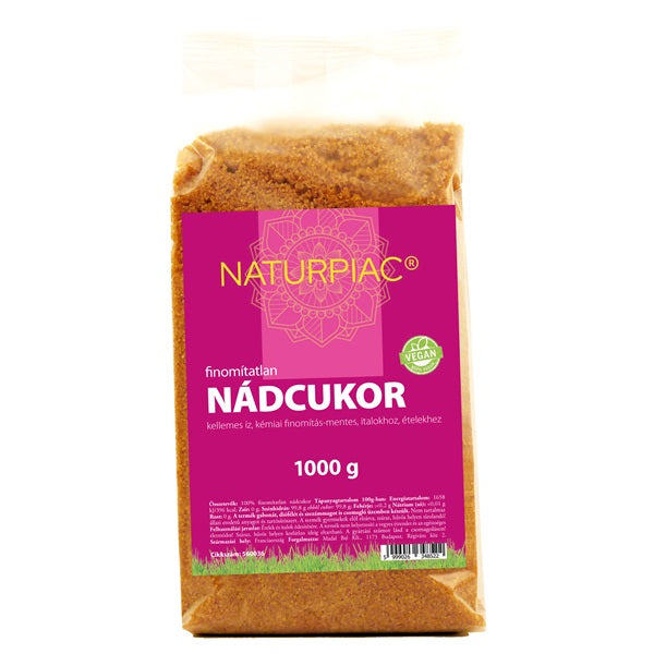 Naturpiac Nádcukor finomítatlan 1000g