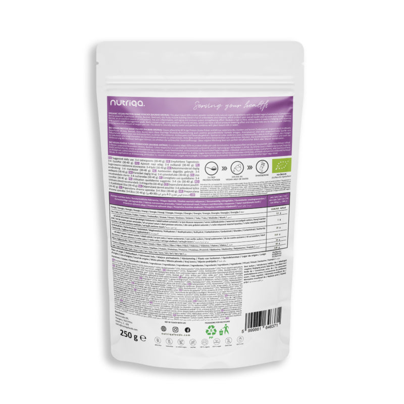 Nutriqa Baobab-Aronia Vegán Protein mix 250g