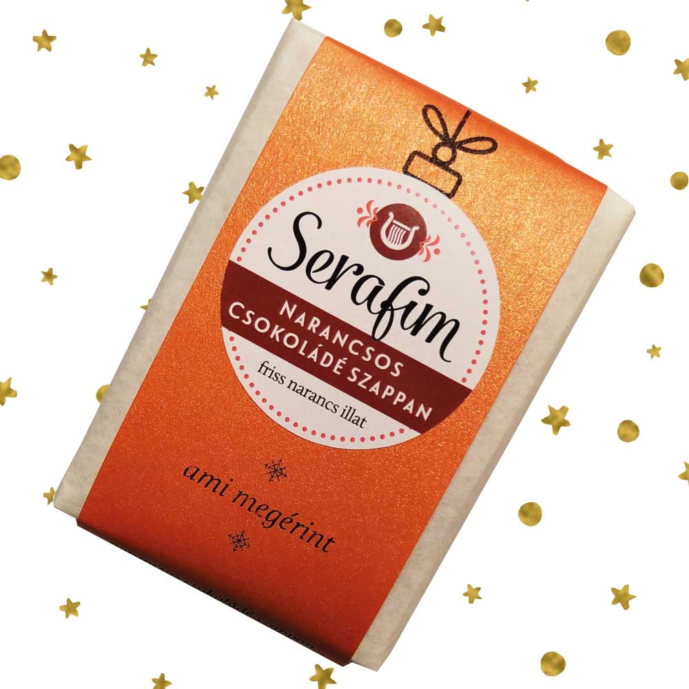 Serafim Narancsos csokoládé szappan 100g
