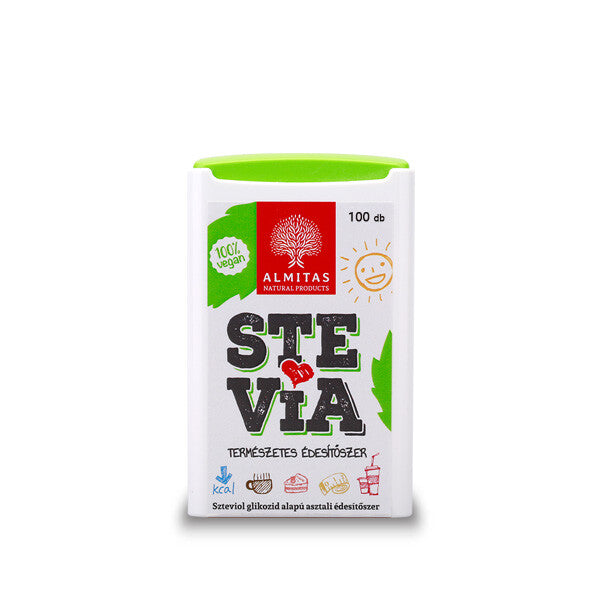 Almitas Stevia tabletta 100db