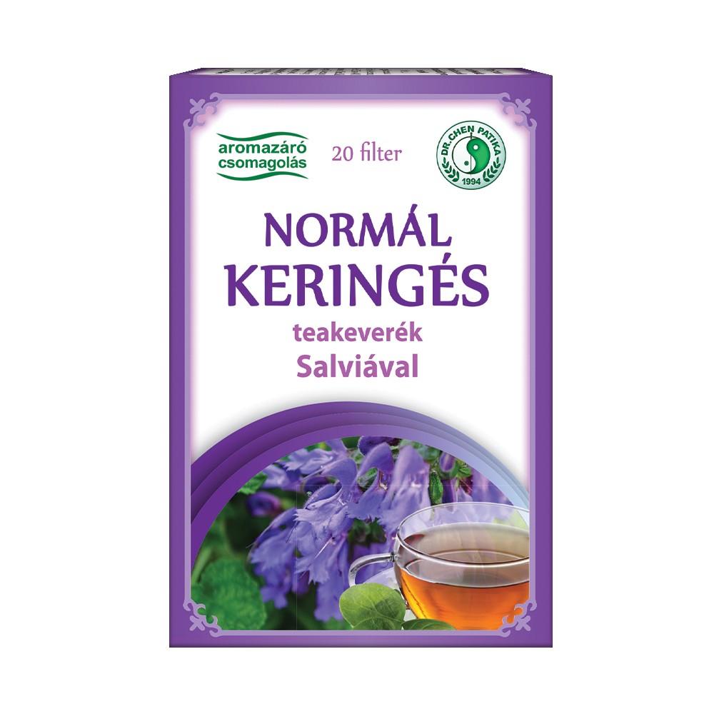 Dr. Chen Normál Keringés teakeverék Salviával - 20db