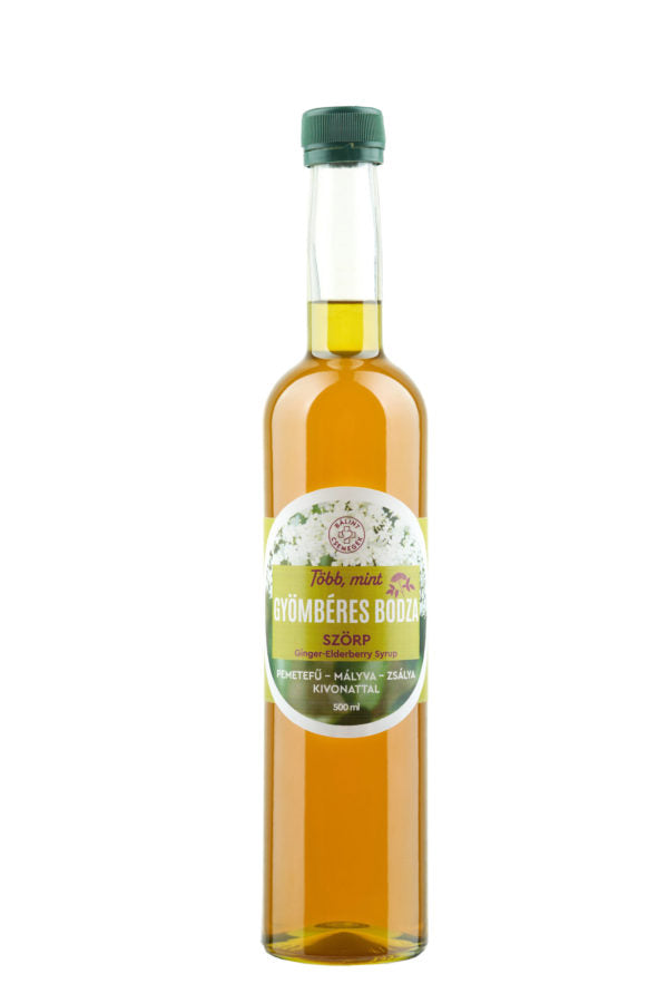 Bálint Gyömbéres bodza szirup 500ml