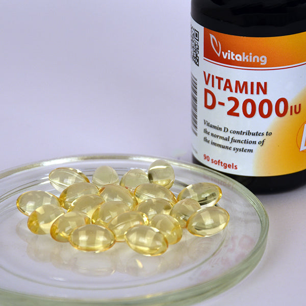 Vitaking D-vitamin 2000ne Kapszula 90db