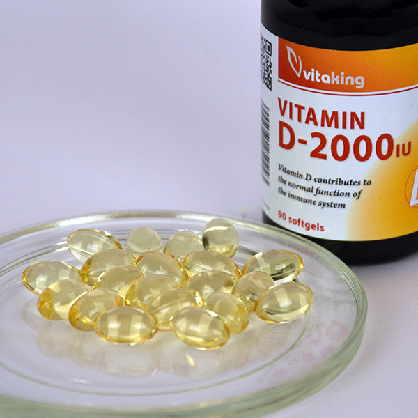 Vitaking D-vitamin 2000ne Kapszula 90db