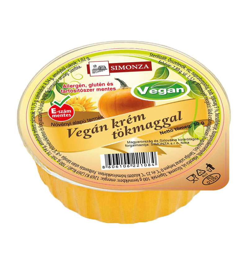Simonza Vegán krém tökmaggal 50g