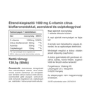 Vitaking C-vitamin 1000mg Bioflavin+Acerola+Csipkebogyó Tabletta 90db