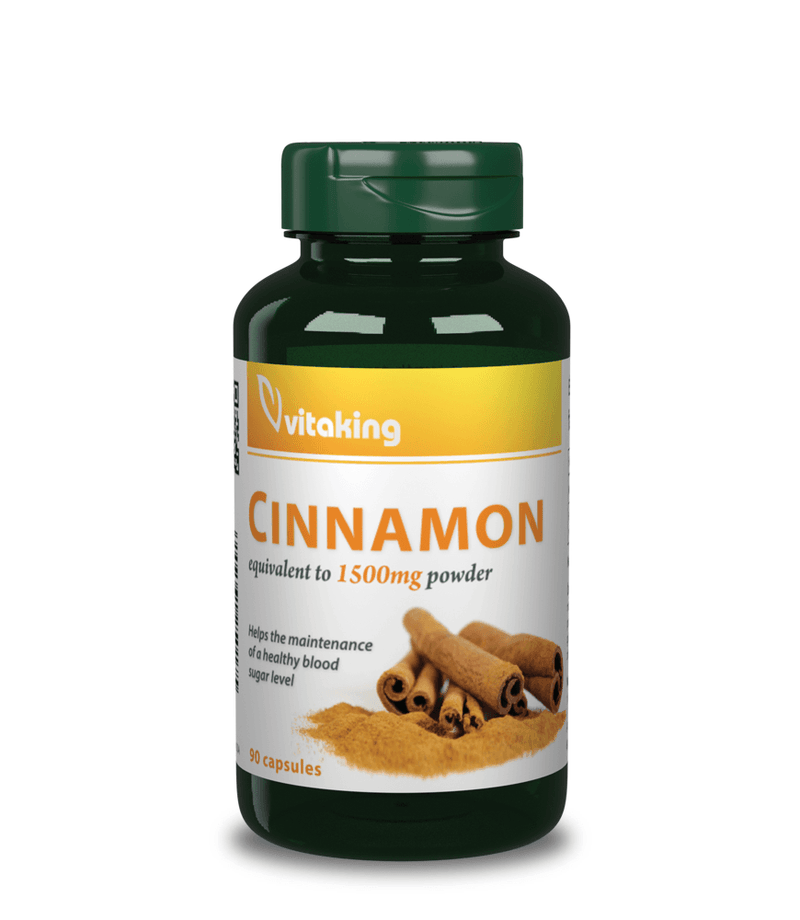 Vitaking Cinnamon Fahéj 375mg Kapszula