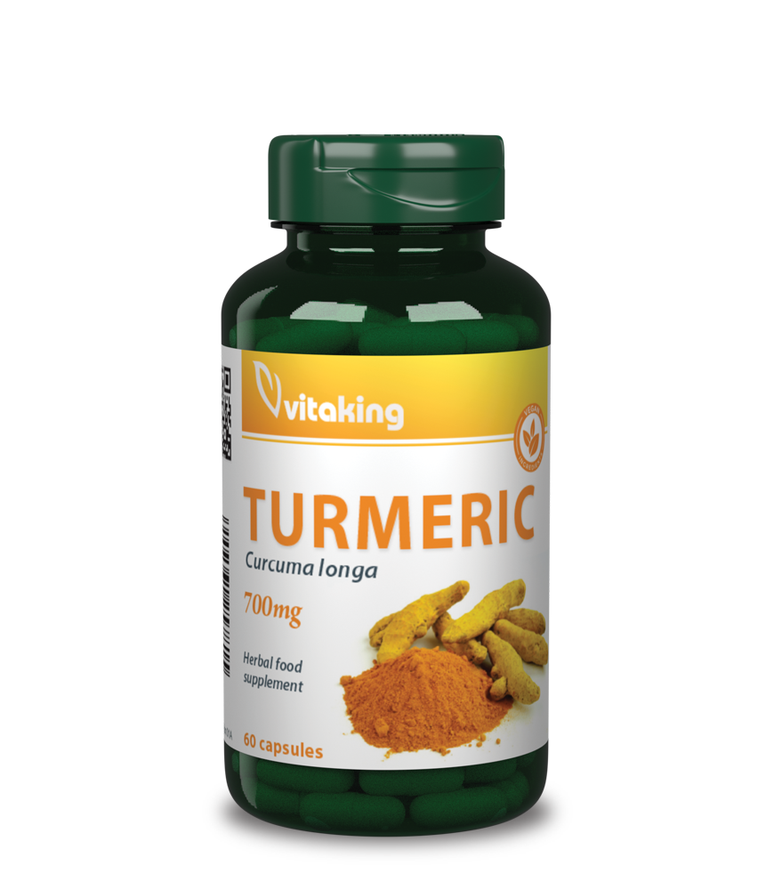 Vitaking Turmeric Kurkuma Kapszula 700mg