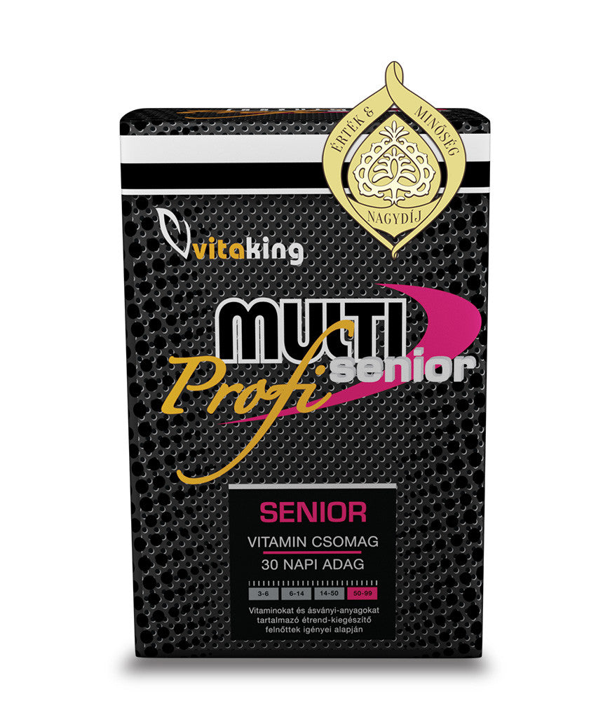 Vitaking Multi Profi Senior Vitamin Csomag 1 havi adag