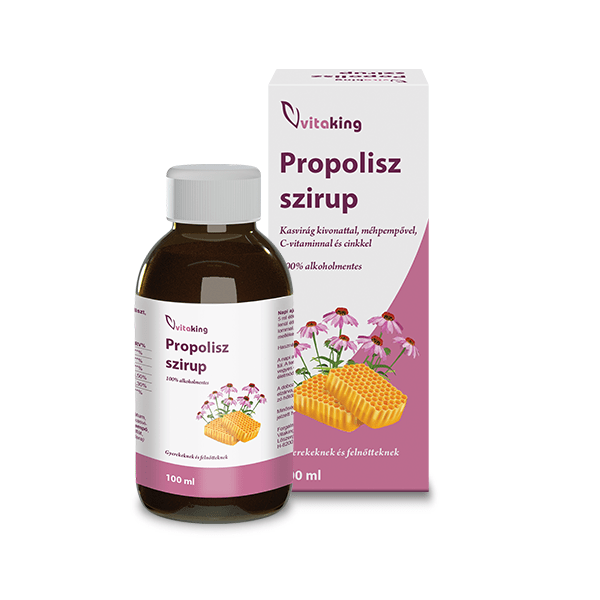 Vitaking Propolisz Szirup Méhpempővel 100ml