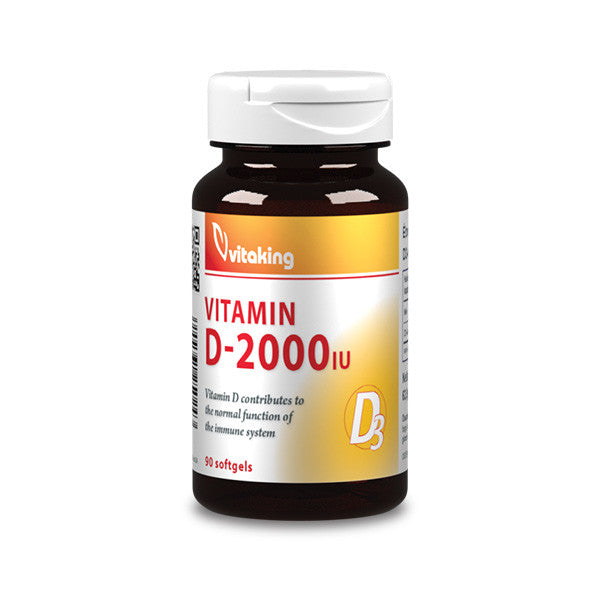 Vitaking D-vitamin 2000ne Kapszula 90db