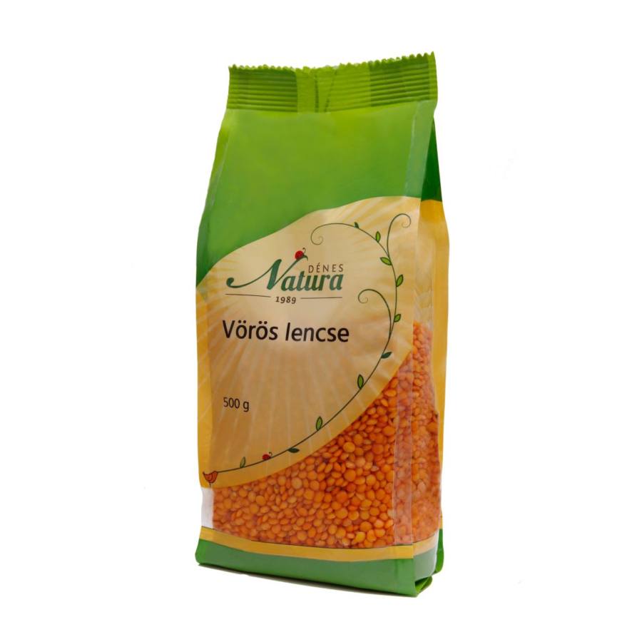 Natura Vöröslencse 500g