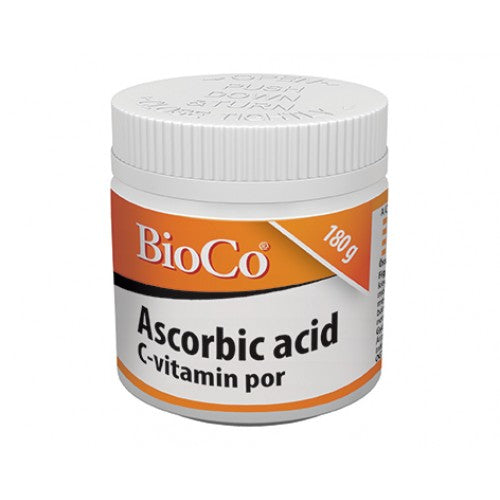 BioCo Ascorbic Acid C-Vitamin Por 180g