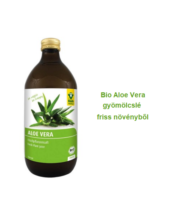 Raab Vitalfood Bio Aloe vera gyümölcslé 500 ml