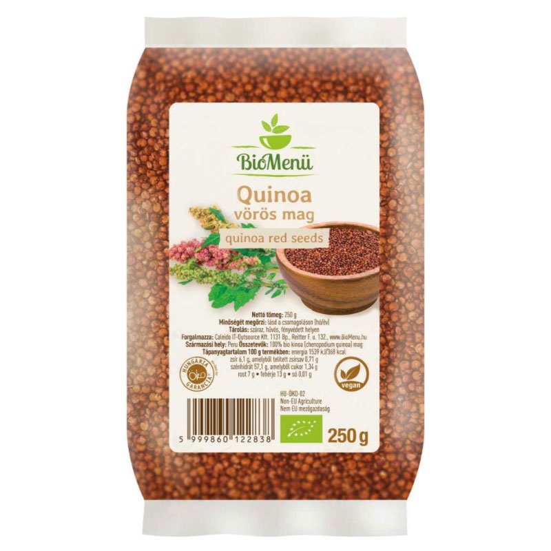 Biomenü Bio Quinoa mag vörös  250g